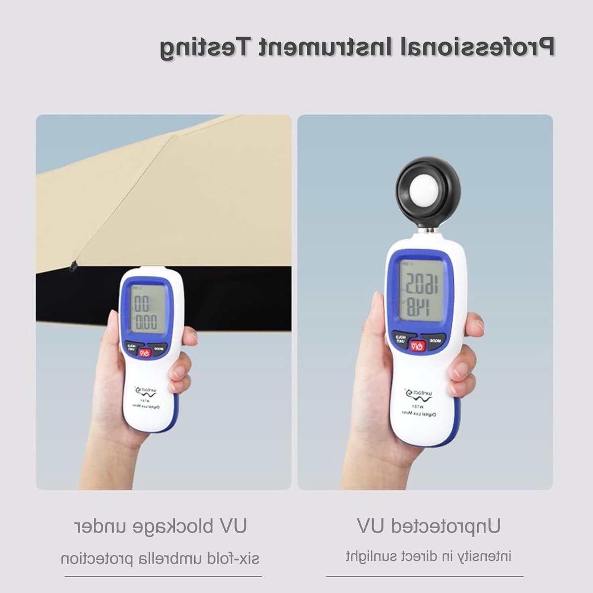 Vouwbare Reisparaplu, Compacte Paraplu voor Zon en Regen, Winddicht en UV-Bescherming, Ideaal voor Vrouwen en Meisjes, Zwart, M