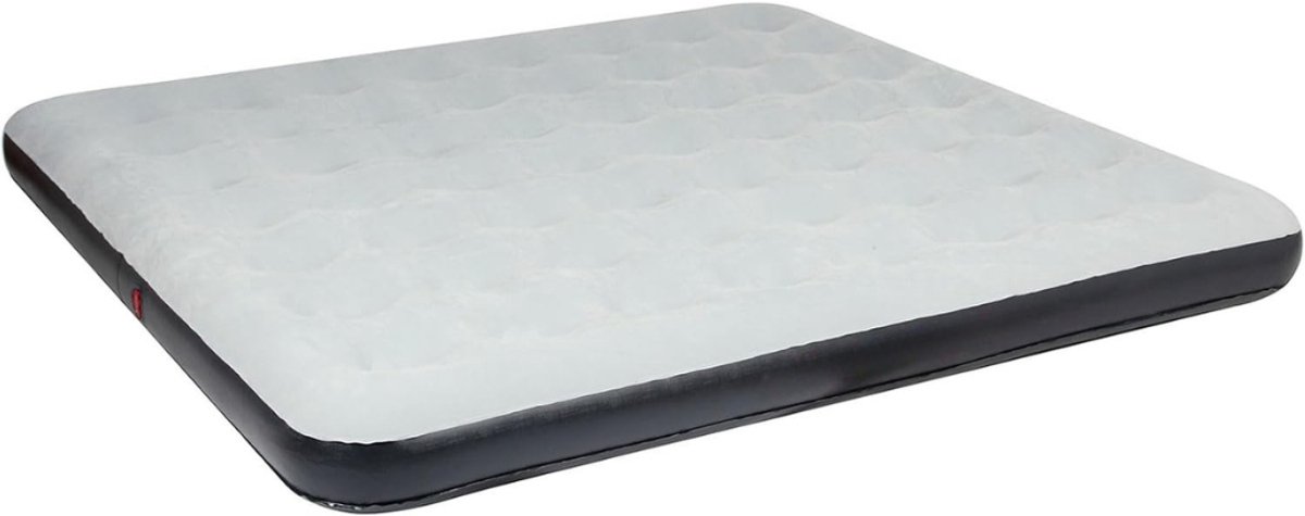 Camping Matras met Antislipfunctie - King - Opvouwbaar Matras - Vouwmatras - Camping Matje - Slaapmat - Logeer Matras - Luchtmatras - Kampeer Matras - Camping Bedje - 200 x 185 x 20 cm - Lichtgrijs/Donkergrijs - van Imperatoris