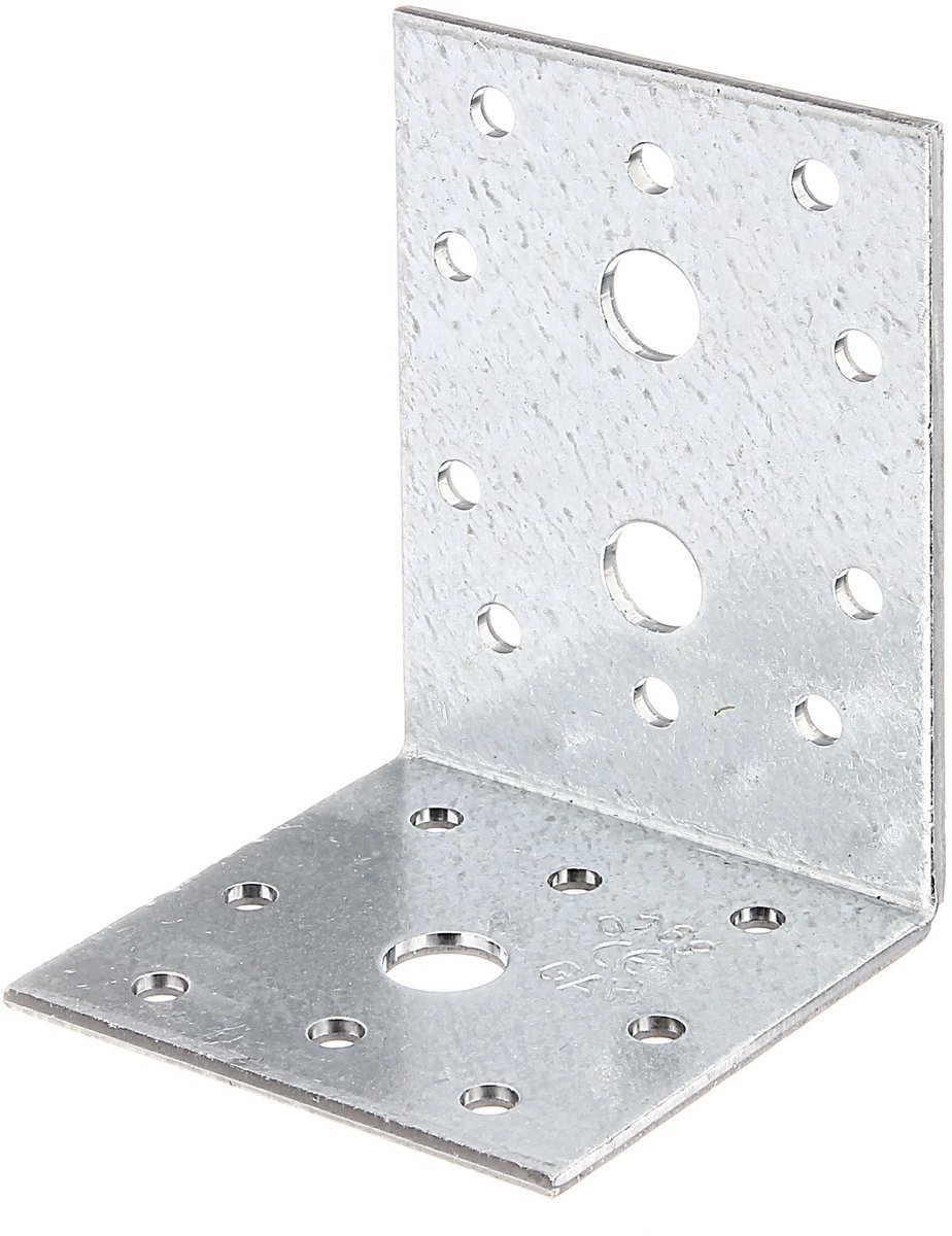 Alberts 329983 hoekverbinder | sendzimir verzinkt | 60 x 80 x 60 mm | set van 18