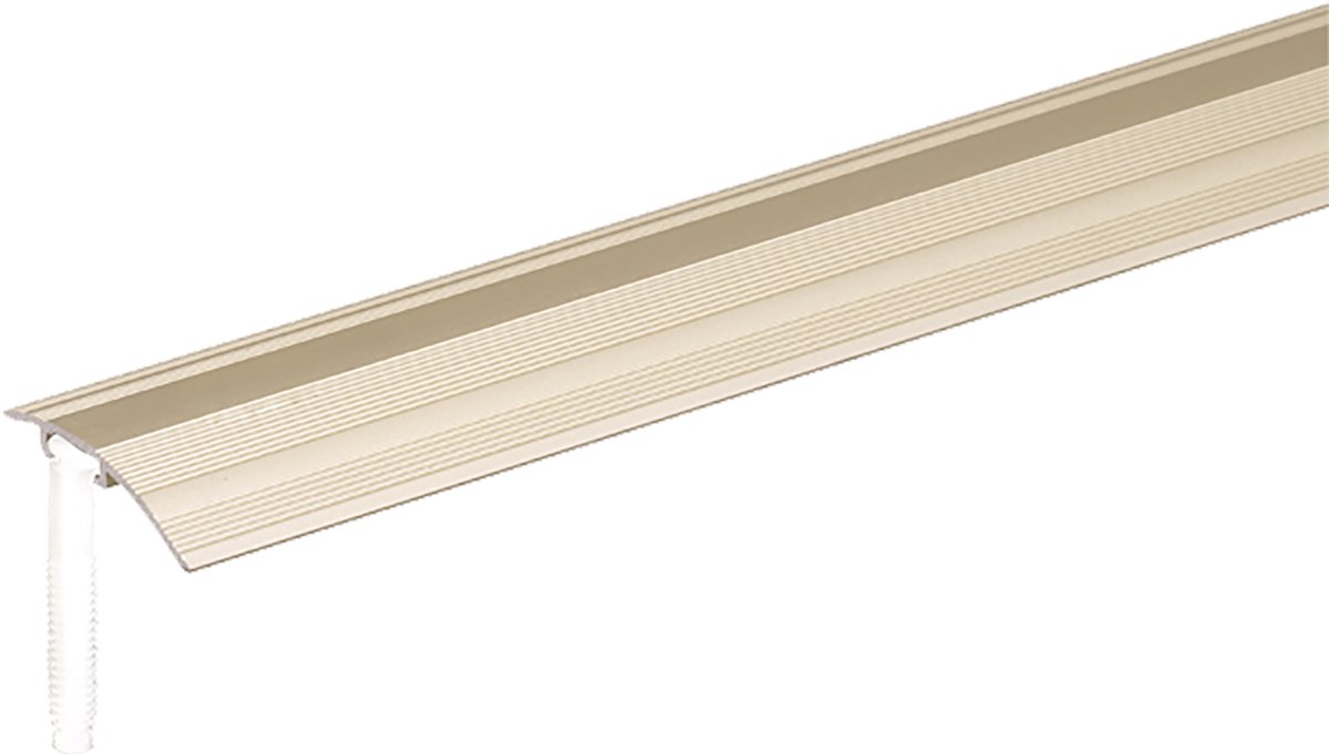 Alberts 490737 egalisatieprofiel voor blinde montage | aluminium, zandkleurig geanodiseerd | 900 x 38 mm