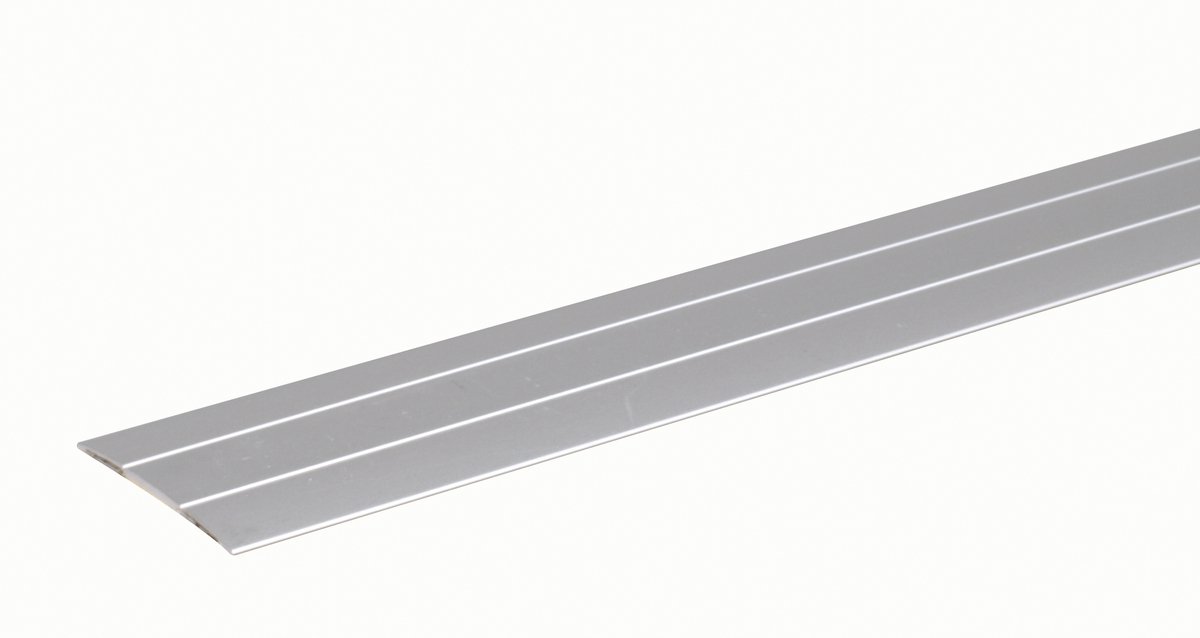 Alberts 491475 overgangsprofiel | zelfklevend | aluminium, zilverkleurig geanodiseerd | 900 x 38 mm