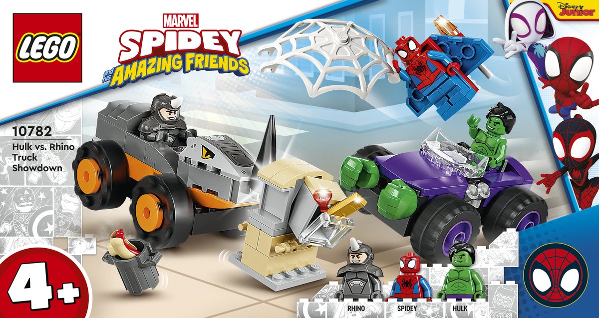LEGO Marvel Spider-Man Hulk vs. Rhino truck duel - 10782 — afbeelding 18