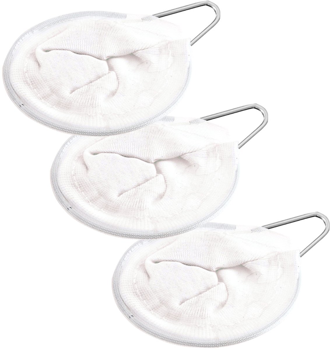 Westmark 3x Theenet, voor 2 kopjes thee, Teatime, ø 7 cm, katoen, 153022E3