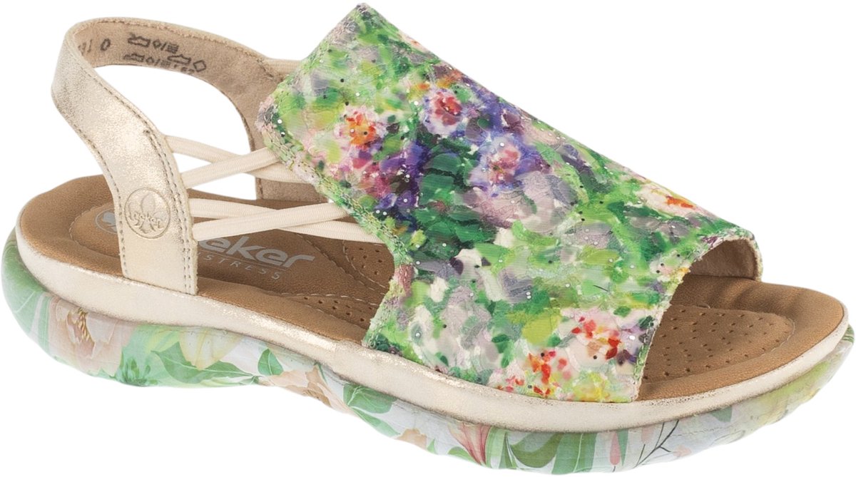 Rieker Sandals, Vrouwen, Veelkleurig, Sandalen, maat: 41