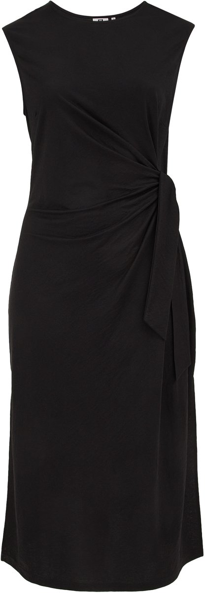 WE Fashion Dames midi jersey jurk - Curve