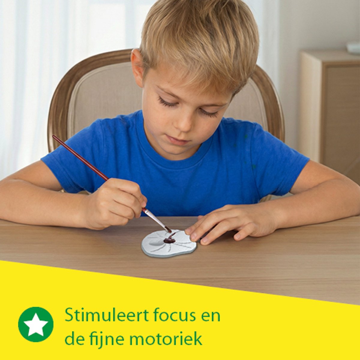 SES Creative - Gips Gieten en schilderen - Enge beesten - sneldrogend - gips gieten - met vormpjes, gips, (glow in the dark) verf en penseel - knutselen jongens — afbeelding 6