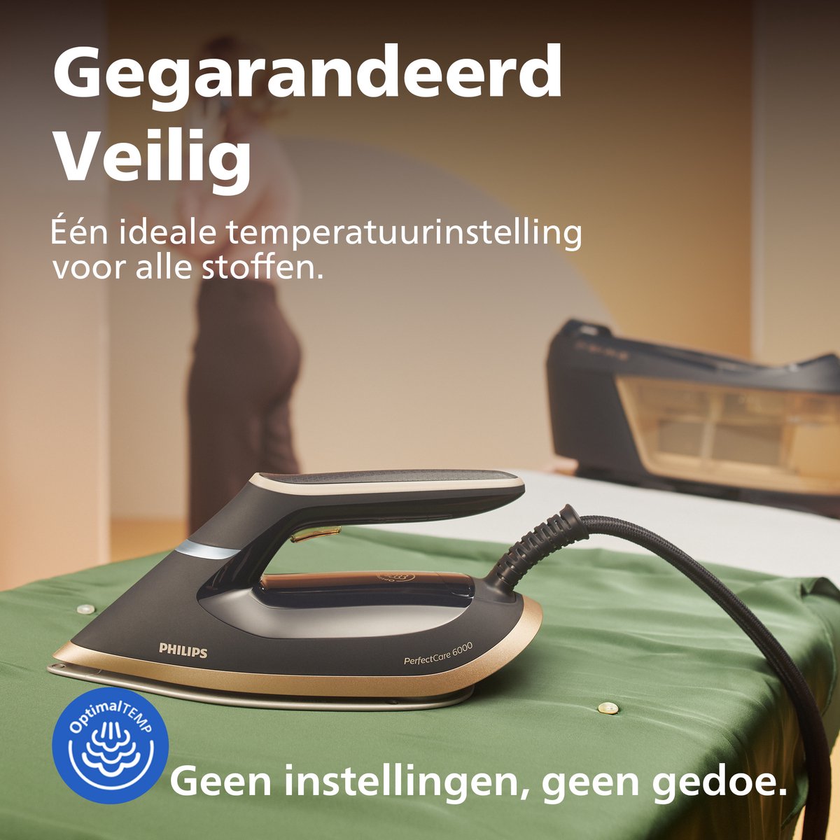 Philips Perfect Care 6000 Series PSG6064/80 - Stoomgenerator - 1.8L Watertank - Goud / Zwart — afbeelding 6