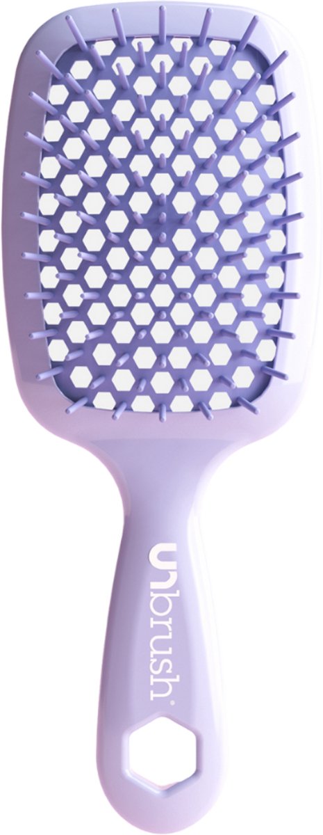 UNbrush Detangling Hair Brush Pastel - Lilac