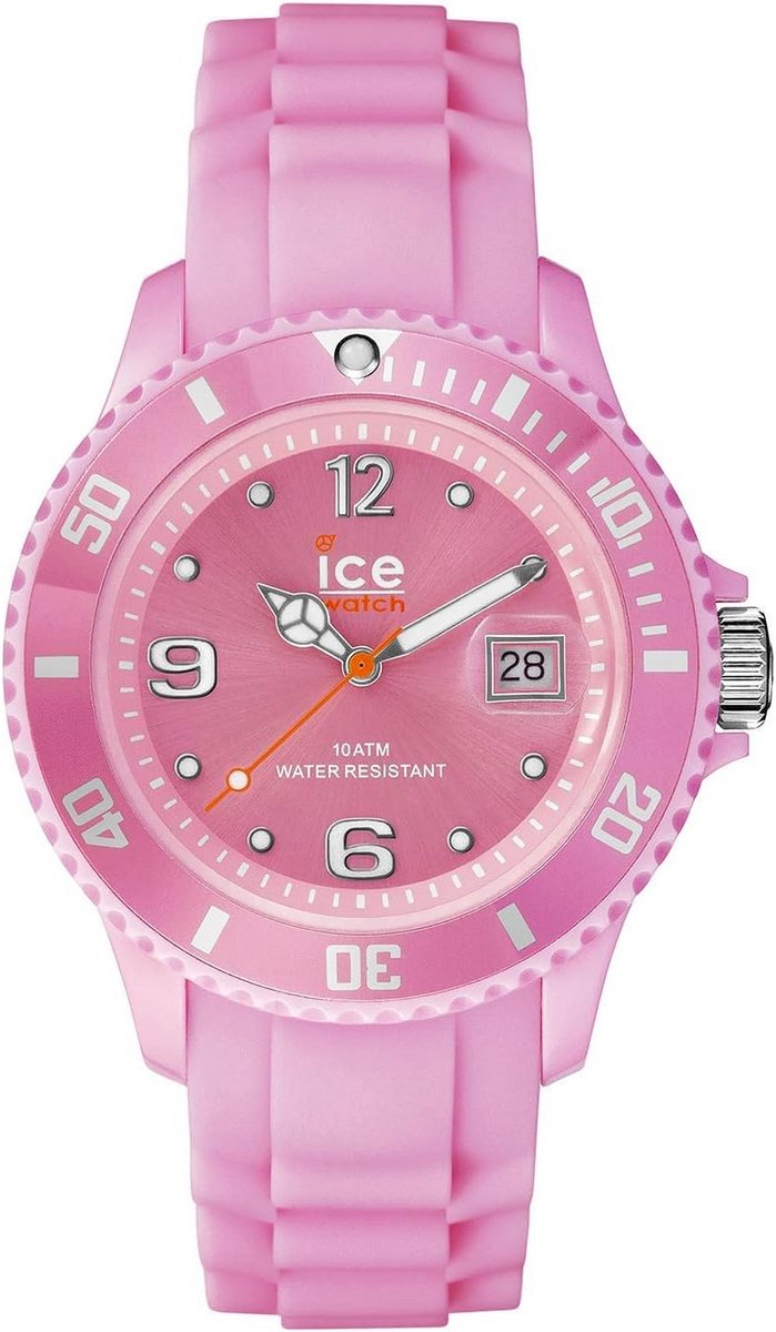 Roze Dameshorloge met Siliconen Band