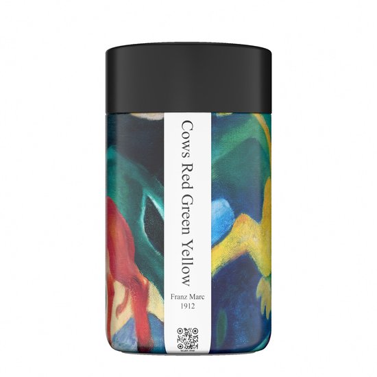 Kambukka Olympus - Thermische beker - 300 ml - Cows Red Green Yellow - RVS - Lekvrij — afbeelding 3