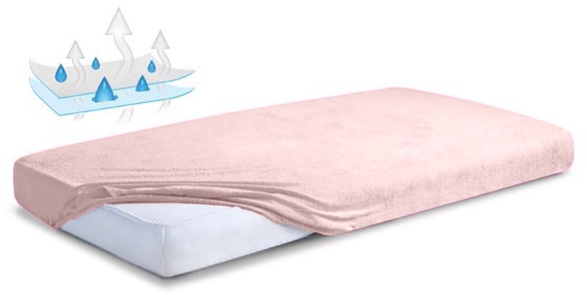 Matex Serie - Niet Doordringbaar Laken - 160x200cm - Frottee - Ademend
