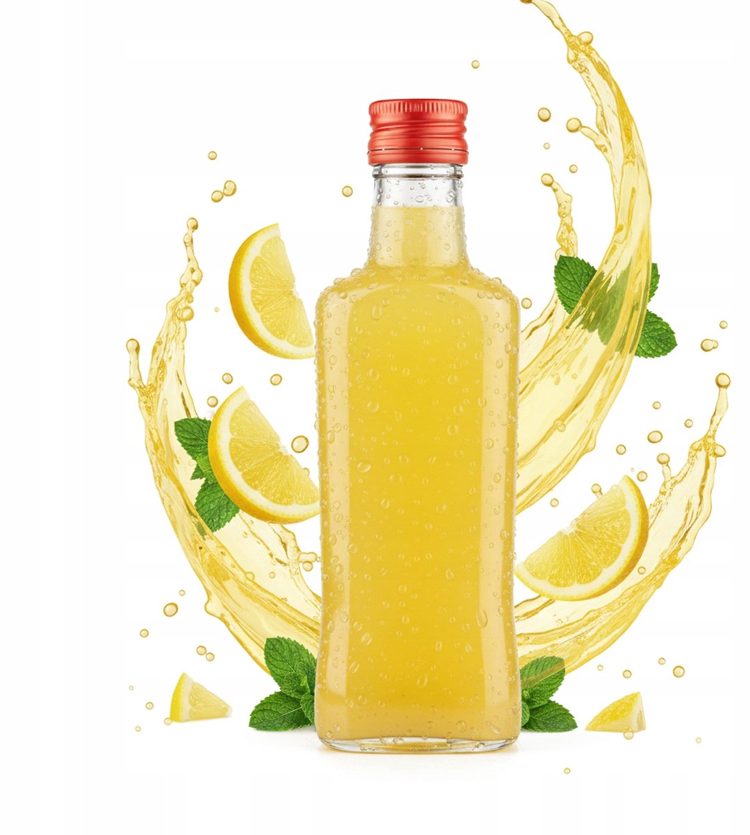 Bimberek Diva Serie - Glazen Fles - 200ml - Schroefdop - Transparant Glas