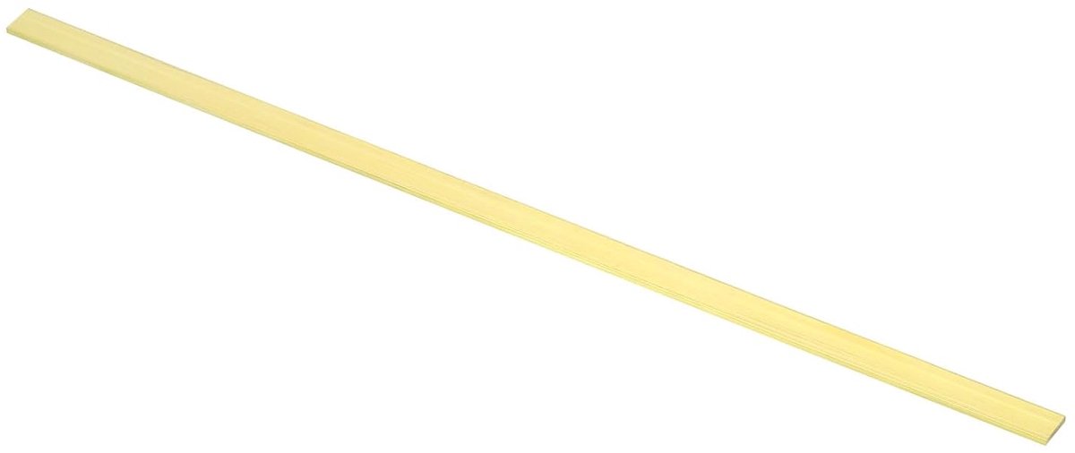 Brass Square Bar H59 - 2 x 2 cm - Lengte 30 cm - Massieve Plank voor Handwerk - Onderhoud - Elektrische en Architectonische Decoratie