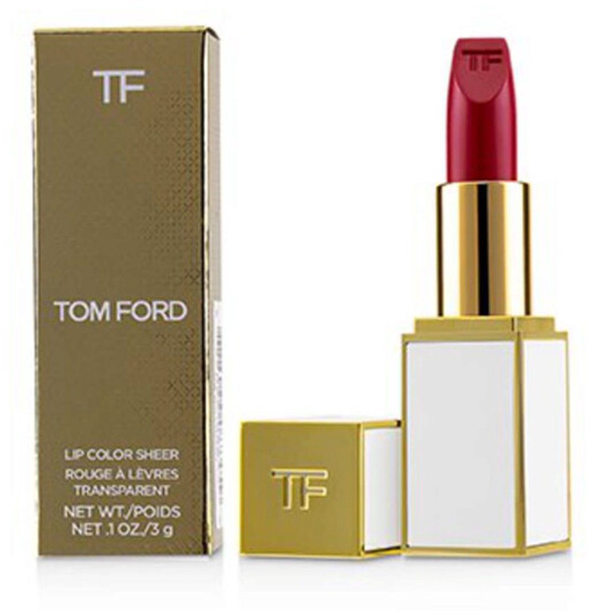Tom Ford Lip Color Sheer Rouge a Levres Transparent color 12 Pipa 3g