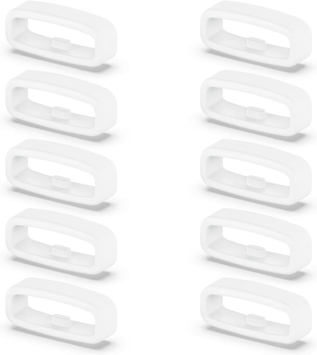 Horlogeband Houder - Sluiting Lus - Horloge Reparatie - Zachte Siliconen - 18-20-22 mm - Zwart