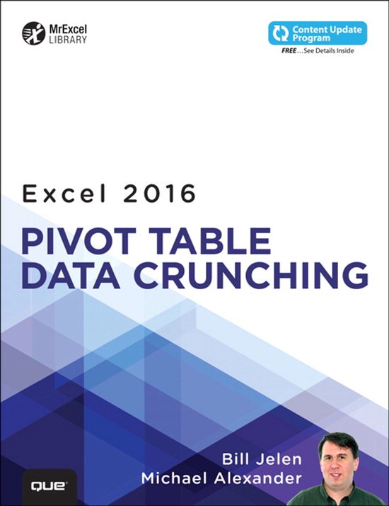 Excel 2016 Pivot Table Data Crunching - cover