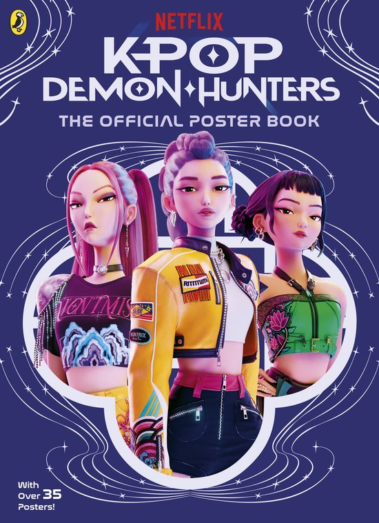 KPop Demon Hunters- KPop Demon Hunters: The Official Poster  ... - cover