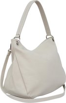 Italiaans dames handtas, schoudertas van echt leer GL002 Beige