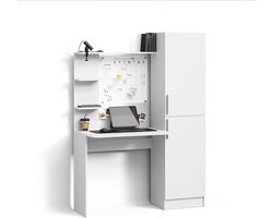 Livinity Bureau "Rina", Wit, 122.9 x 168 cm