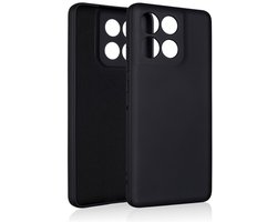 Beline Siliconen Hoesje Voor Motorola Moto G86 Power 5G Valbescherming Zwart