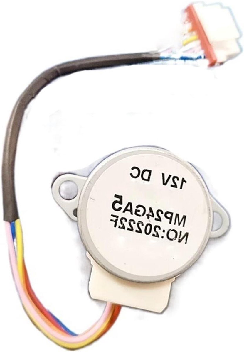 Stappenmotor - Elektronische starter - Airco reparatie - Hoge temperatuur bestendig - 12V - Wit