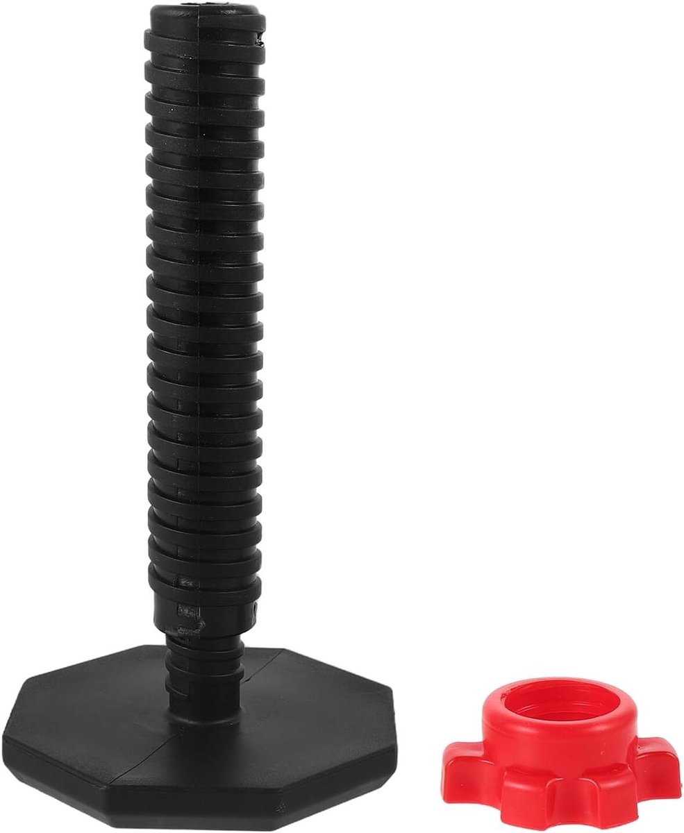 Kettlebell Connector - Halter Verbinding - Krachttraining Thuis - Universele Compatibiliteit - 16 x 8.5 cm - Zwart