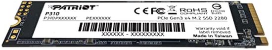 Interne SSD - Solid State Drive - Snelle Data Opslag - NVMe PCIe Gen3 x4 - 1.92TB - Veelkleurig — afbeelding 4