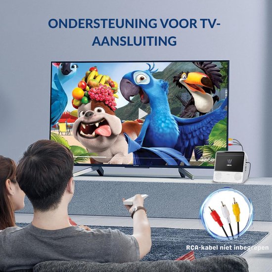 CLVP® Auto DVD Speler - Draagbare DVD Speler - Portable DVD Player — afbeelding 3
