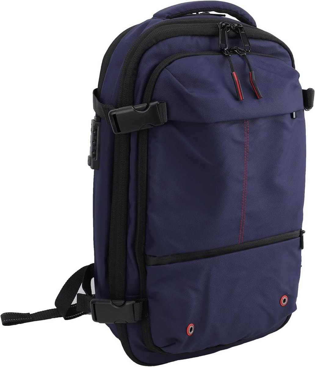 Vacuüm Rugzak - Reiscompressie Tas - Ruimte Besparen - Met Geïntegreerde Pomp - 60L Uitbreidbaar - Zwart