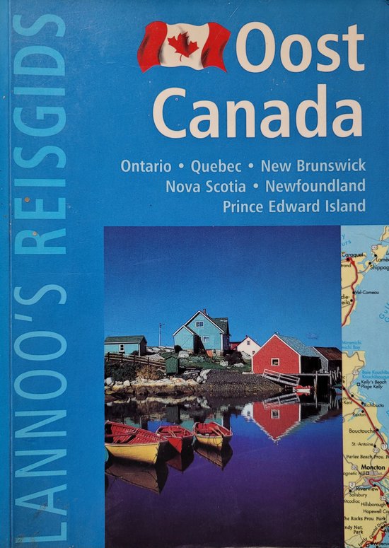 OOST-CANADA.LANNOO'S BLAUWE REISGIDS - cover