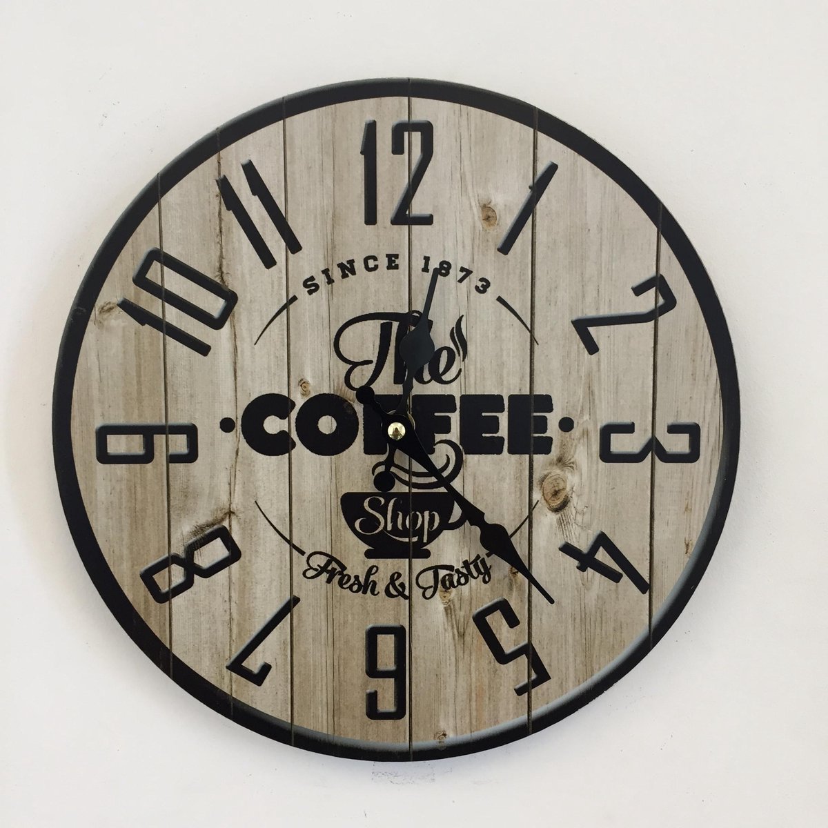 Wandklok COFFEE 1873 VINTAGE INDUSTRIEEL