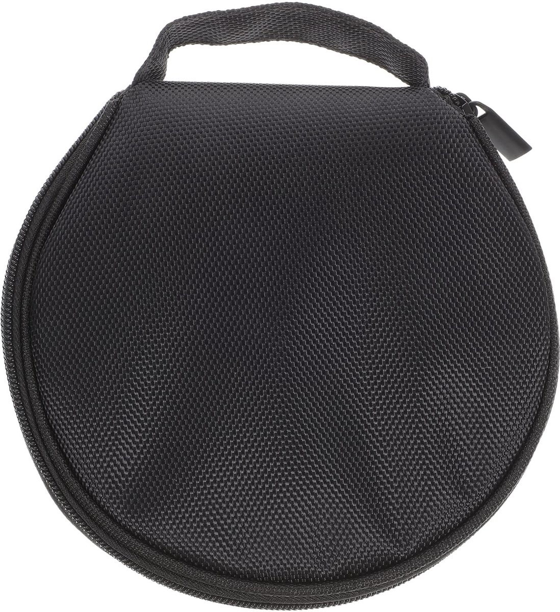 Cosensi- CD-Etui Draagbaar - Ronde DVD-Houder - Ritssluiting - 20 Capaciteit - Opbergtas - Compact Design