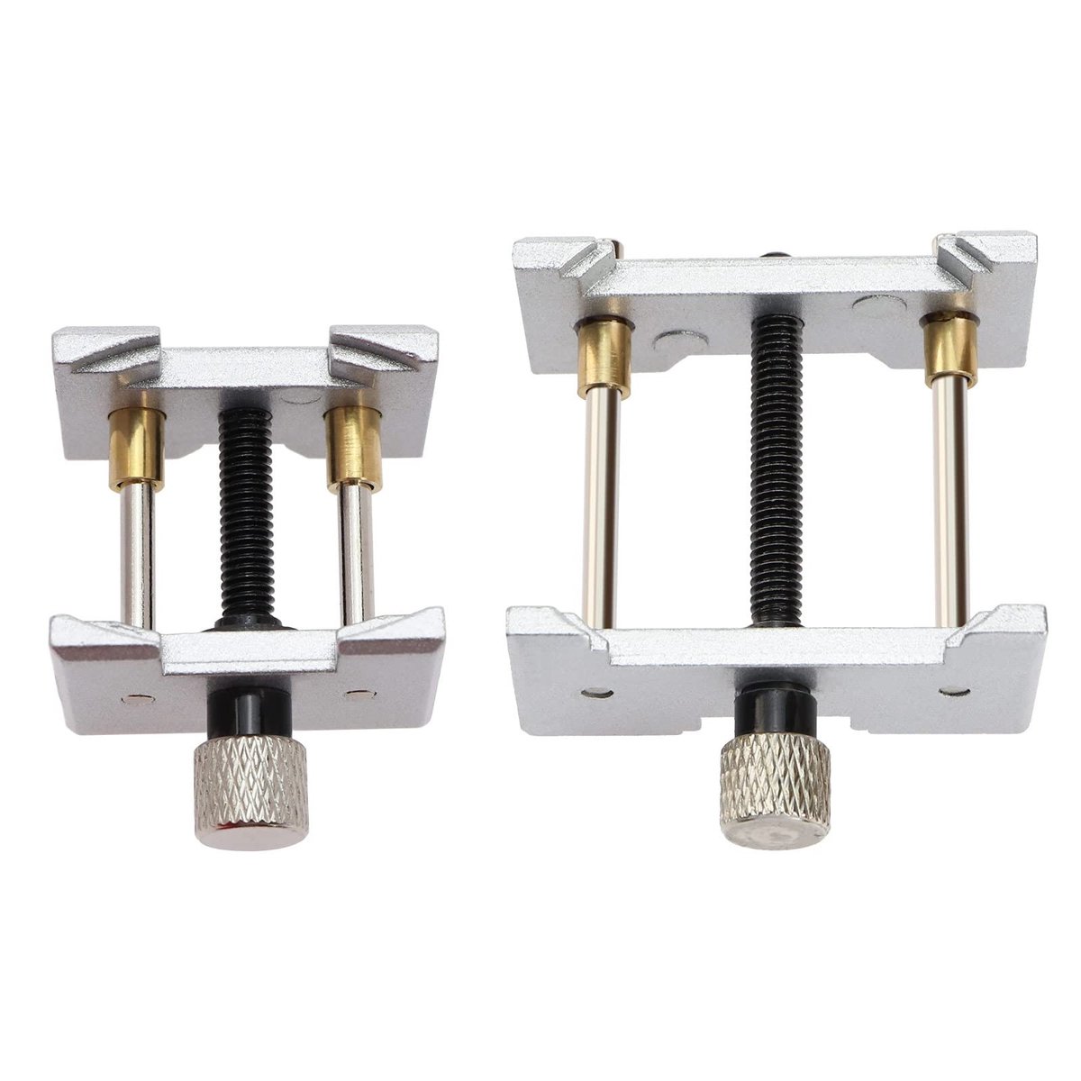 Cosensi- Horlogehouder Verstelbaar - Horloge Houder - Multifunctioneel Gereedschap - Reparatie Tool - Slijtvast Legering - 2 Stuks - Horloge Klem