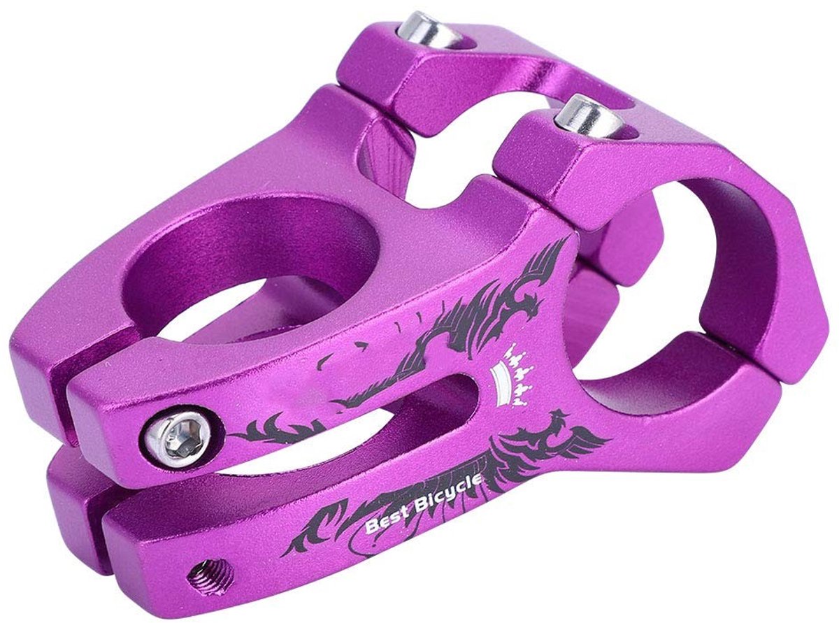 Cosensi- Stuurpen Aluminiumlegering 31,8 mm - Korte Stuurpen - Verstelbare Stuurpen - MTB/Racefiets - Hoogte 30 mm - 100% Nieuw! - Fietsstuur