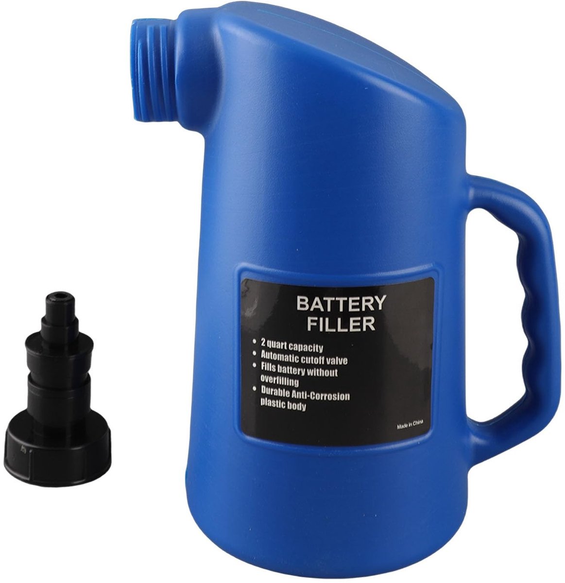 Cosensi - Batterijvulfles - Accuvul gereedschap - Automatische uitschakeling - 2 liter capaciteit - Loodzuurvullen - Veilig gebruik - Geschikt voor...
