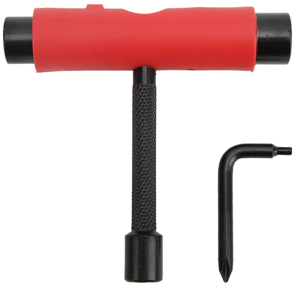 Cosensi- Skateboard Tool - T-vormige Sleutel - L-vormige Sleutel - Staal/Kunststof - Voor Repareren/Afstellen - Onderhouds Gereedschap - Schaatssleutel