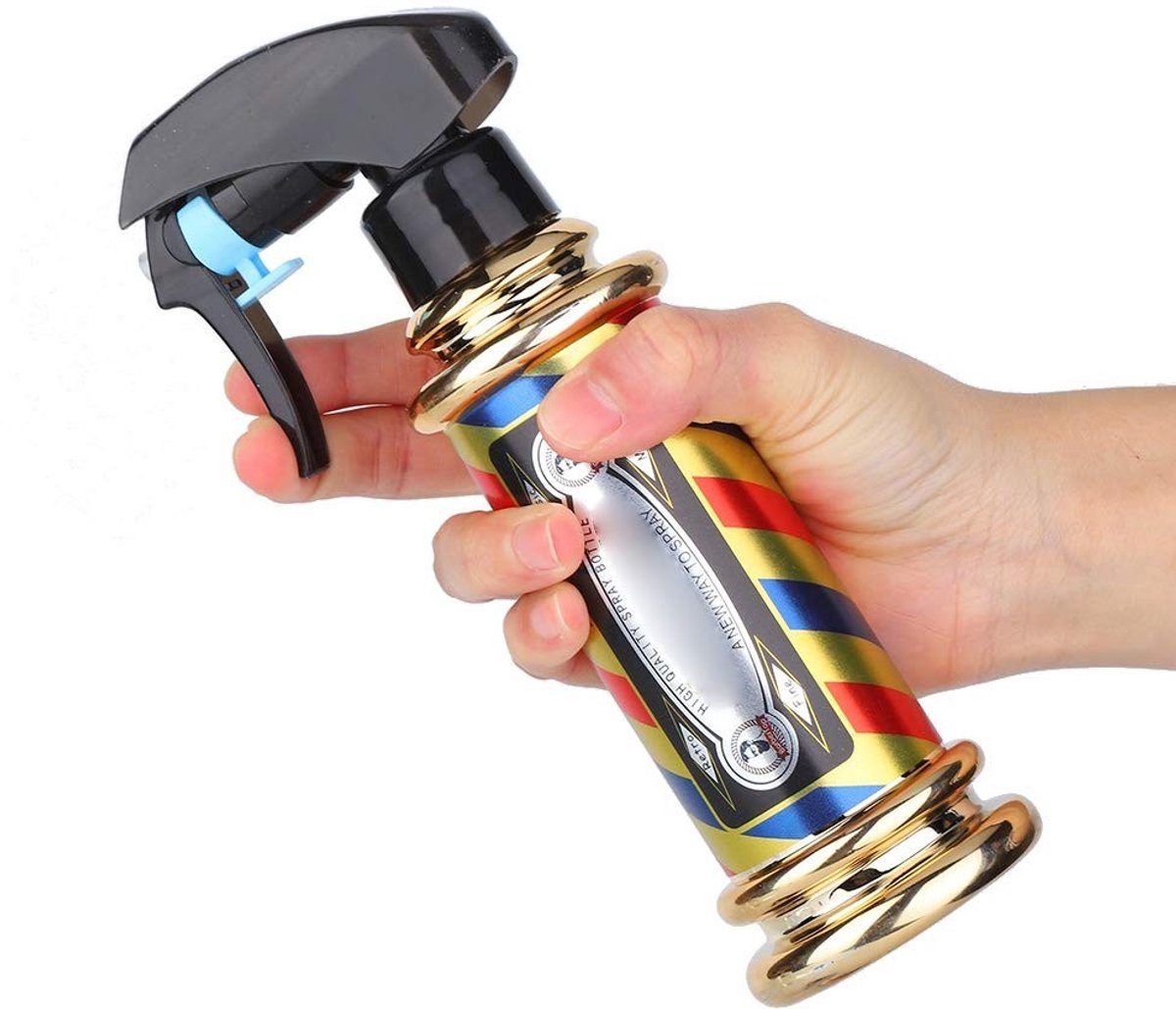 Cosensi- Sprayfles 200ml - Verstuiver Haar - Salon Spuitfles - Vintage Waterverstuiver - Fijnnevel Verstuiver - Comfortabele Handgreep