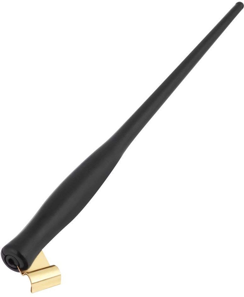 Cosensi- Kalligrafie Penhouder - Schuine Dip Pen Handvat - Verwijderbare Metalen Flens - Lichtgewicht en Duurzaam - Geschikt voor Beginners