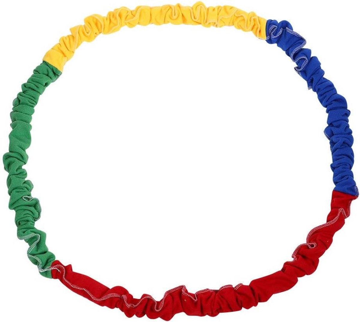 Elastisch Touwspeelgoed - Stretchcirkel Kinderen - Actief Buitenspel - Zacht Polyester Oppervlak - 24 Meter - Meerkleurig