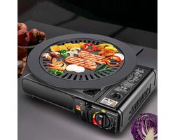 Koreaanse BBQ Grill Pan Non-Stick Bakplaat voor Vlees en Groenten - Voor Gas, Elektrisch en Kookplaat