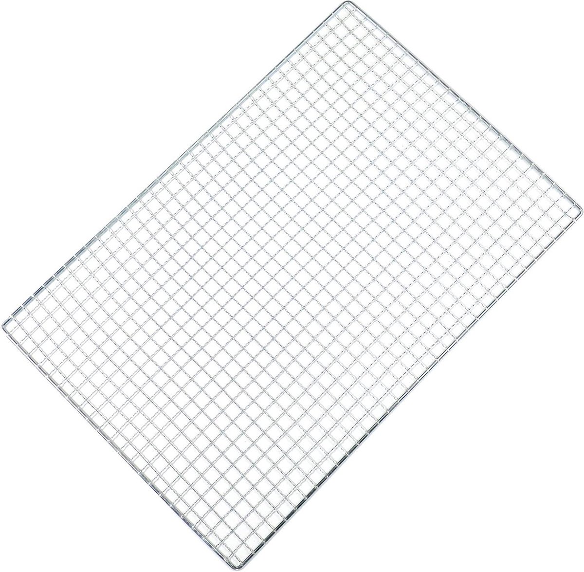 BBQ Grill Mat - Kookgaas - Buiten Koken - Antiaanbaklaag - 70x30cm - Zilver
