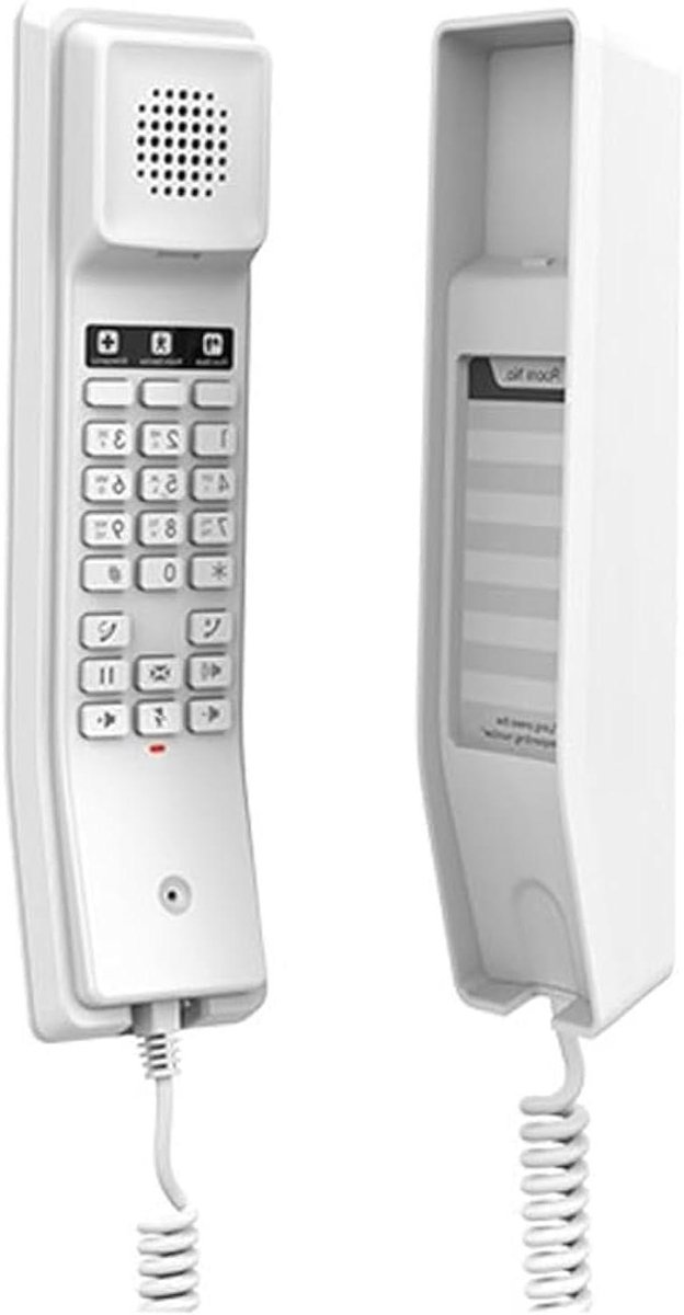 Compact Telefoon - Hotel Telefoon - Zakelijk Gebruik - Ingebouwde Wifi - 21 cm - Wit