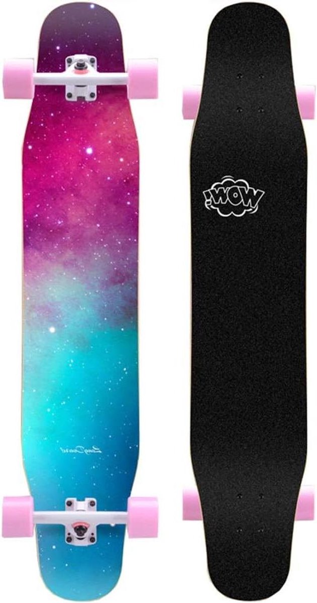 Skateboard Deck 47 inch Longboard cruiser Dubbele kick dek 8 lagen esdoorn Geschikt voor volwassen tieners Extreme sport Kids Complete