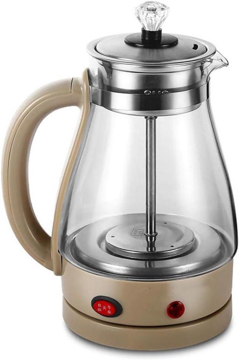 Multifunctionele waterkoker - Warmwaterdispenser - Snelle warme dranken - Automatische uitschakeling - 1 liter - Geel