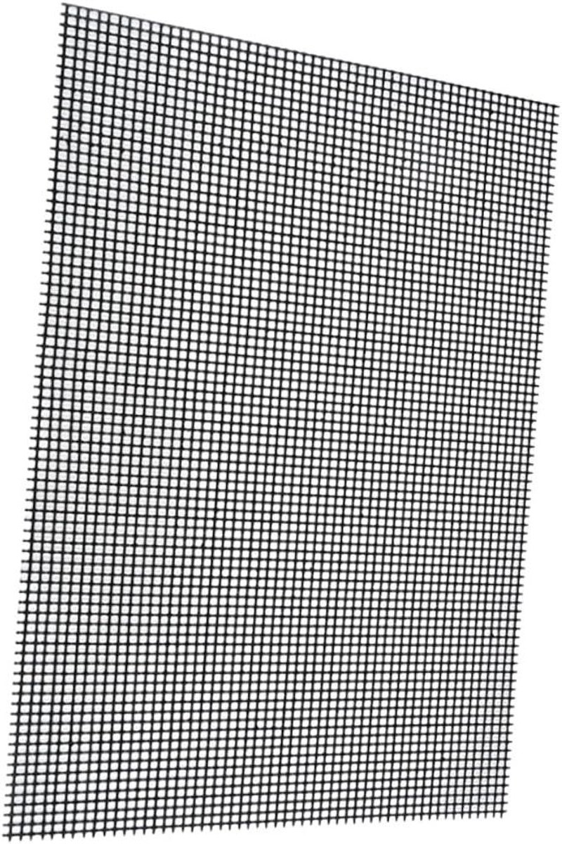 Herbruikbare Grillmat - BBQ Mat - Barbecueën Buiten - Antiaanbak Laag - 40 x 33 cm - Grijs