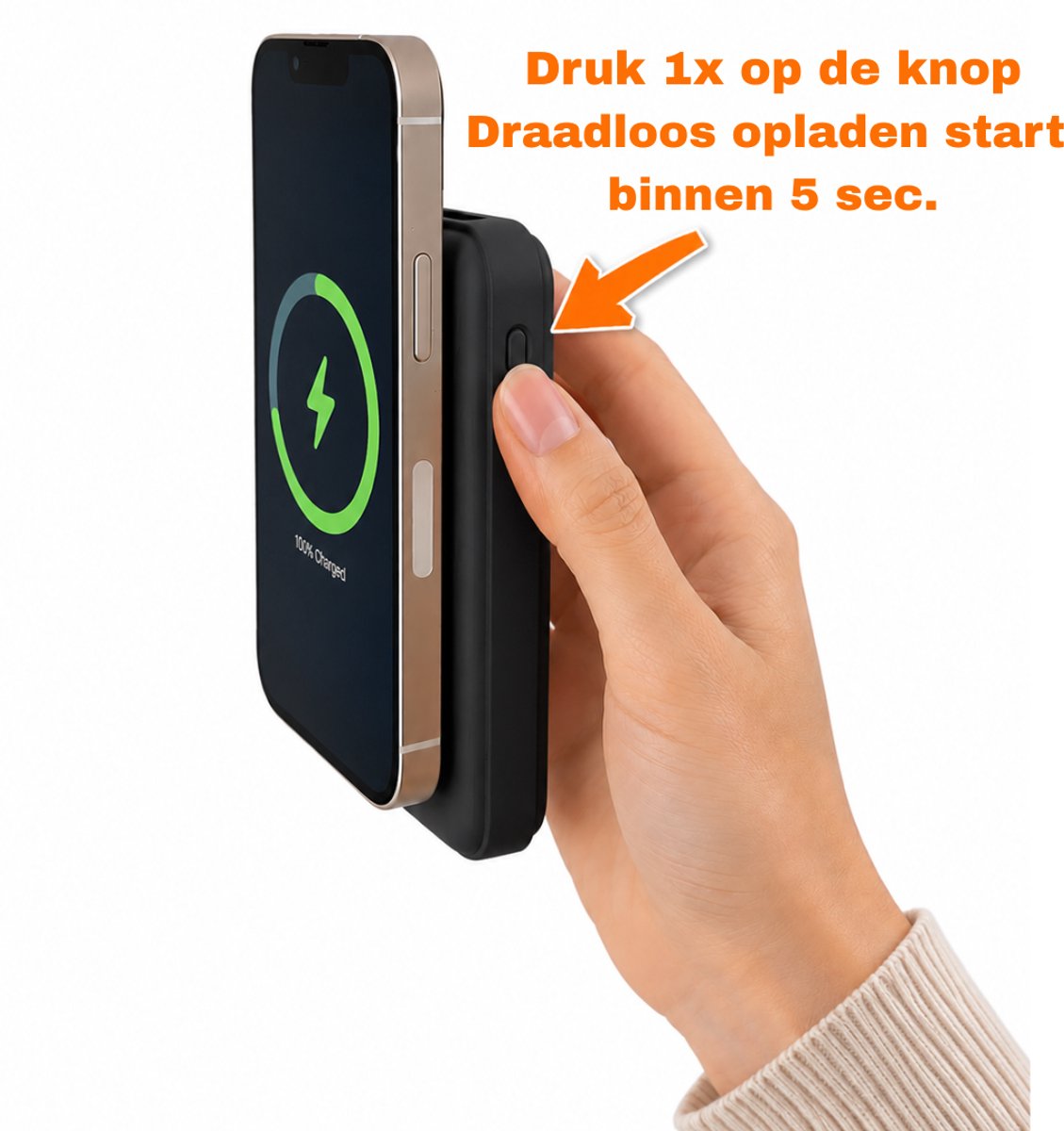Powerbank 22.5 Watt - Nieuwe Generatie Powerbank 10000 mAh - afbeelding 2
