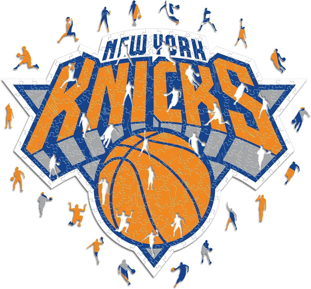 Houten Puzzel NBA Thema 100% Duurzaam voor Volwassenen en Kinderen