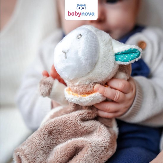 Superzachte Velours Troostdeken Knuffeldoekje voor Baby's en Peuters - Unisex Knuffel — afbeelding 3