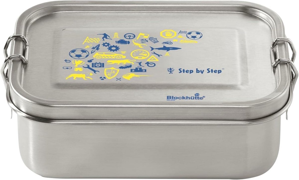 Roestvrijstalen Lunchbox 18 cm - Dubbelwandig, Scheidingswand, Handwas & Vaatwasmachine, Duurzaam, zonder Weekmakers