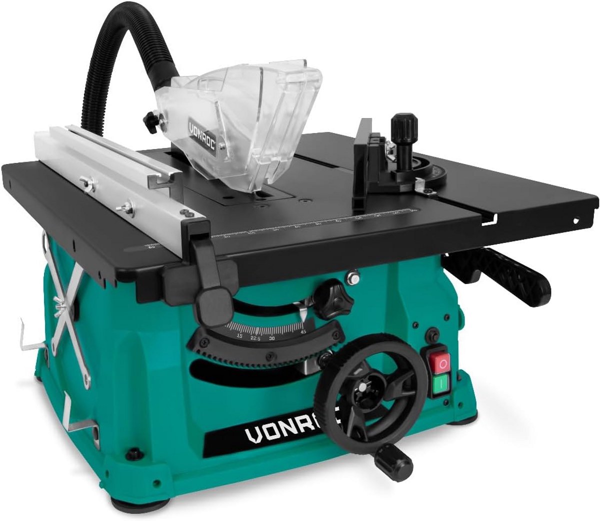 Compacte Tafelzaagmachine met Krachtige Motor en Zaagblad